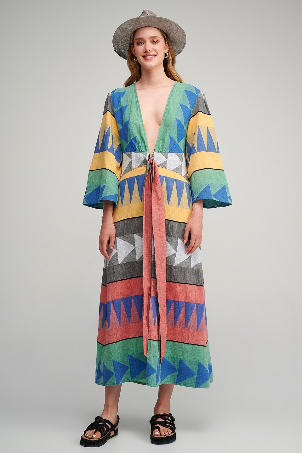 Picture of ZAKAR LONG KIMONO 