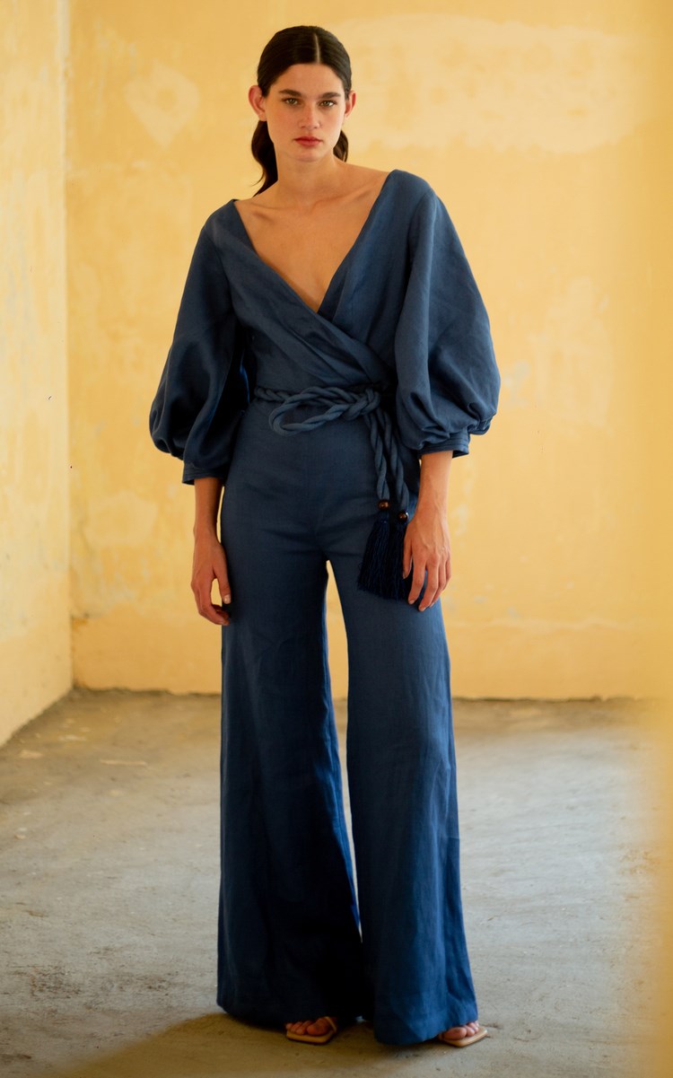 Picture of DE HAMEL JUMPSUIT WITH BELT